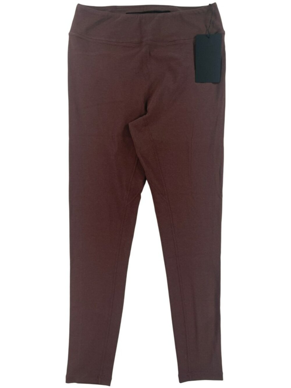 Allwear Bamboo-Blend Leggings Brown High-Waist Yoga Activewear Women's Sz 7 NEW